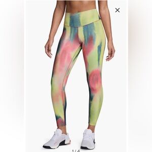 NWT Nike Women Artist Collection High-Waisted 7/8 Tie Dye Color Leggings Sz XS